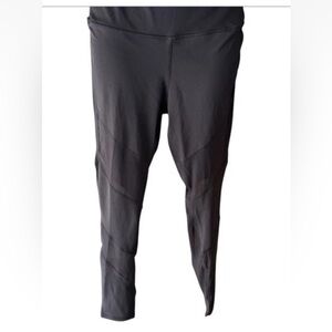 NWT TSLA TESLA Leggings Mesh Panel Progressive Sports Gear Black Hyper Support L